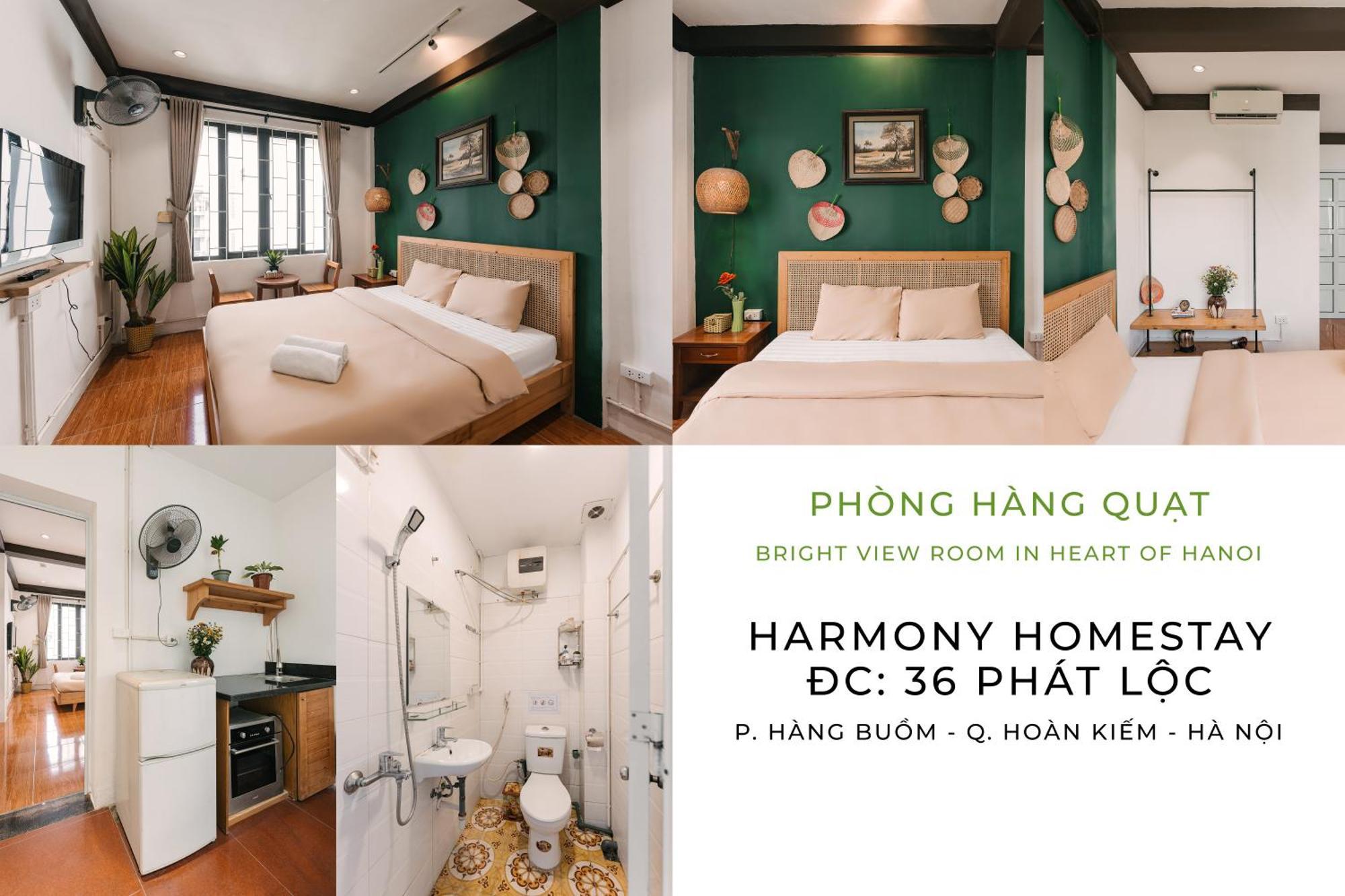 Harmony Homestay - Hanoi Homestay In Old Quarter Kültér fotó